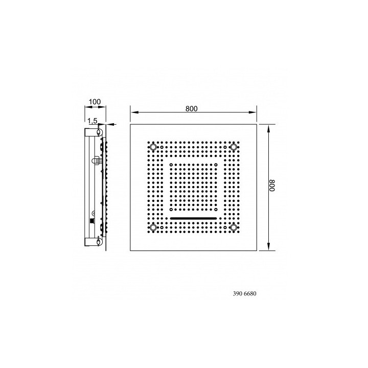 Zawór odcinający Steinberg Seria 250, podtynkowy,  chrom- sanitbuy.pl