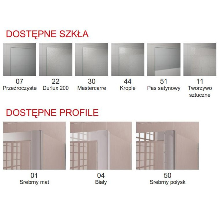 Kabina, drzwi rozsuwane SanSwiss TOP-LINE TOP lewe, szer. 600 - 900 mm, wys. do 1900 mm, srebrny mat, przezroczyste - sanitbuy.p