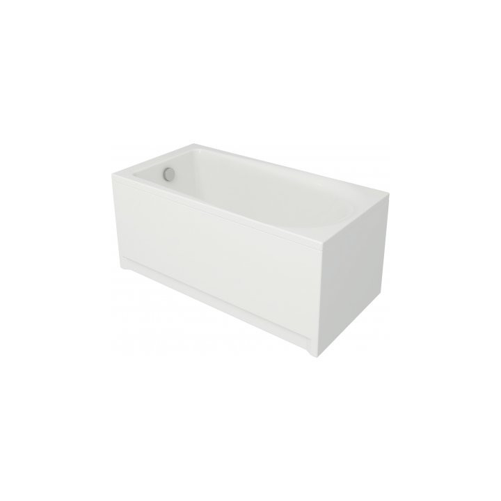 Wanna Cersanit Flavia prostokątna 70x140 cm, biała- sanitbuy.pl