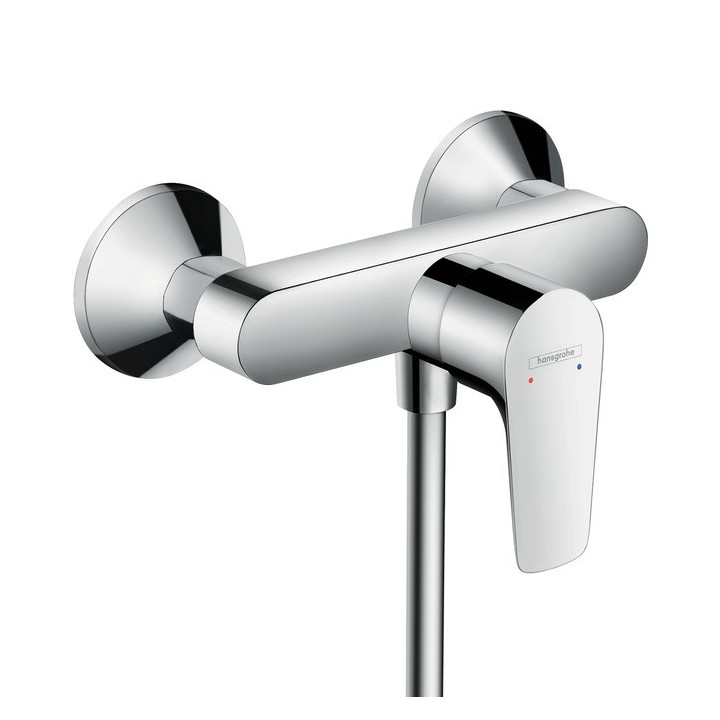 Bateria wannowa 1-uchwytowa Hansgrohe Talis E wylewka 205 mm, chrom, natynkowa, rozstaw: 150 mm ± 12 mm - sanitbuy.pl