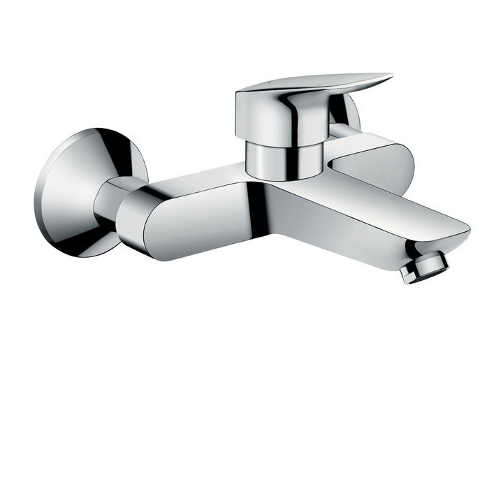 Bateria umywalkowa 1-uchwytowa Hansgrohe Focus ścienna, chrom, rozstaw 150 mm ± 12 mm- sanitbuy.pl
