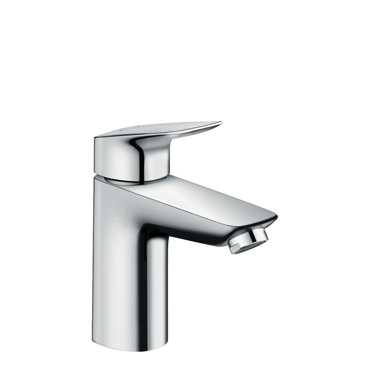 Bateria umywalkowa 1-uchwytowa Hansgrohe Focus 100 wys. 204 mm, chrom, brak kompletu odpływowego- sanitbuy.pl