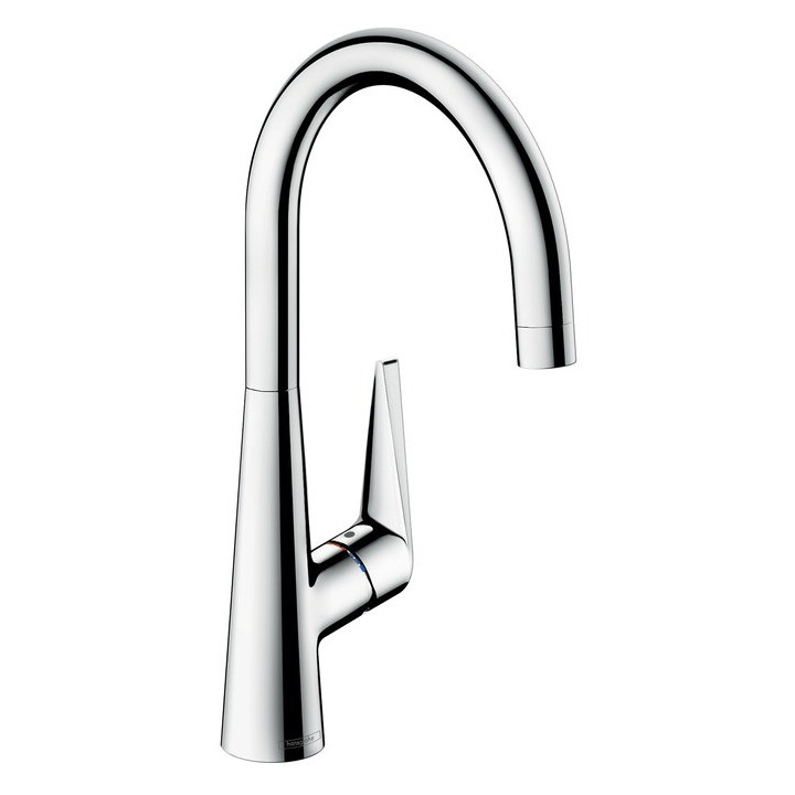 Bateria kuchenna 1-uchwytowa Hansgrohe Talis S 200 wys. 400 mm, chrom, wyciągana wylewka- sanitbuy.pl