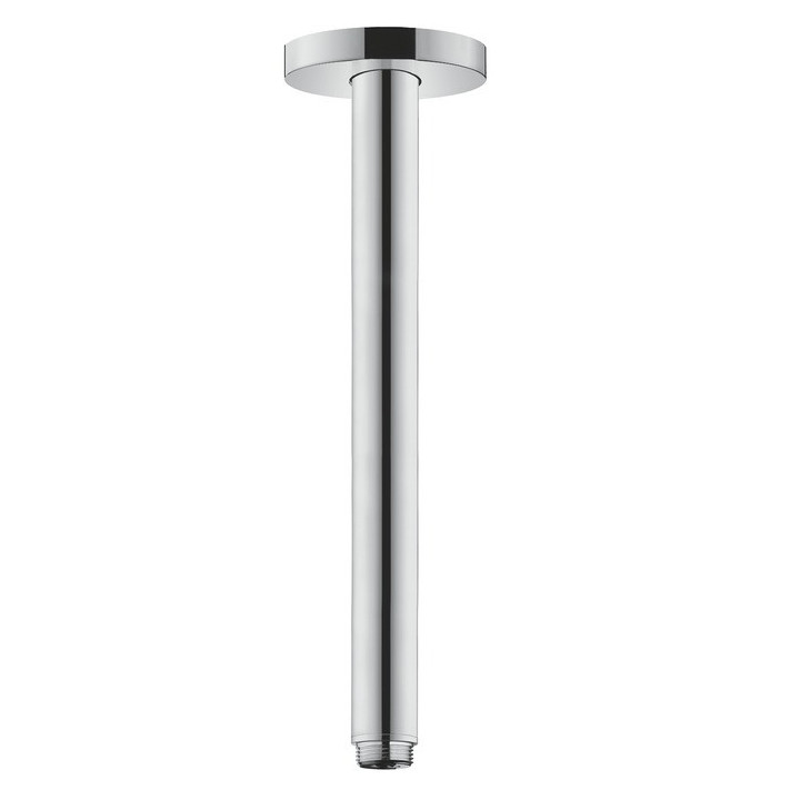 Przyłącze sufitowe do deszczownicy Hansgrohe S 100 mm DN 15, chrom- sanitbuy.pl
