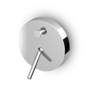 Bateria natryskowa Zucchetti Isyfresh podtynkowa, chrom, termostatyczna, el. zewnętrzny, pokrętło typu X- sanitbuy.pl