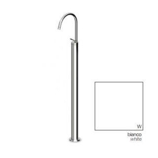 Bateria umywalkowa Zucchetti Isystick wolnostojąca, wys. 1160 - 1200 mm, satyna- sanitbuy.pl