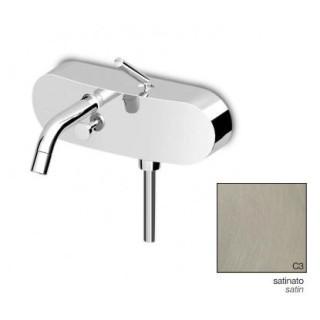 Bateria wannowo-natryskowa  Zucchetti Isystick ścienna, chrom, przełącznik, zestaw natryskowy- sanitbuy.pl