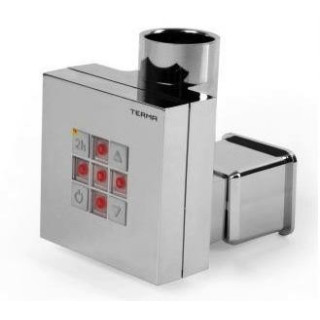 Grzałka Terma KTX 1 z maskownicą - silver, element zewnętrzny- sanitbuy.pl