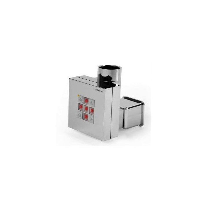 Grzałka Terma KTX 1 z maskownicą - silver, element zewnętrzny- sanitbuy.pl