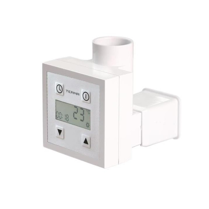 Grzałka Terma KTX 2 z maskownicą - silver, element zewnętrzny- sanitbuy.pl
