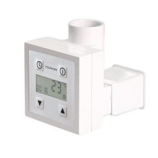 Grzałka Terma KTX 2 z maskownicą - silver, element zewnętrzny- sanitbuy.pl