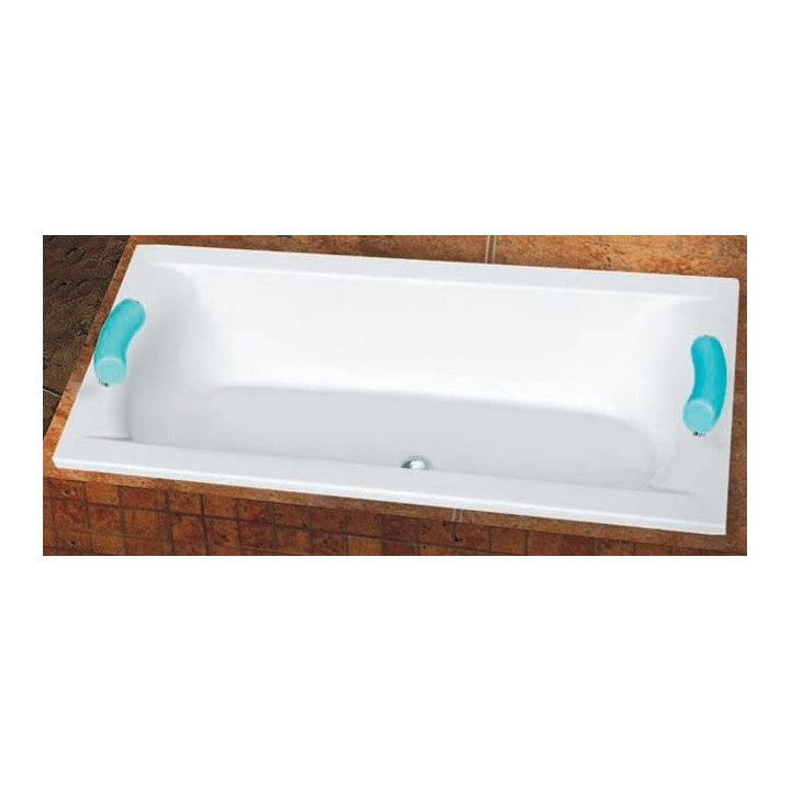 Wanna prostokątna Ruben Kendo biała, 180 x 80 x 45 cm- sanitbuy.pl