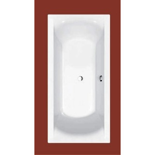 Wanna prostokątna Ruben Kendo biała, 180 x 80 x 45 cm, system hydromasażu Kenzo- sanitbuy.pl