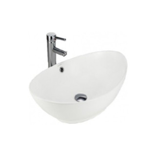 Umywalka nablatowa Massi OTYLA 59 x 39 x 16 cm, biała, bez otworu na baterię- sanitbuy.pl