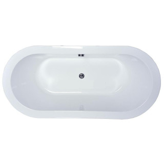 Wanna owalna Massi Thermo wolnostojąca 172 x 82 x 60 cm, biała- sanitbuy.pl