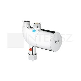 Grohe Grohtherm Micro Termiczna ochrona przed poparzeniem termostat podumywalkowy chrom- sanitbuy.pl