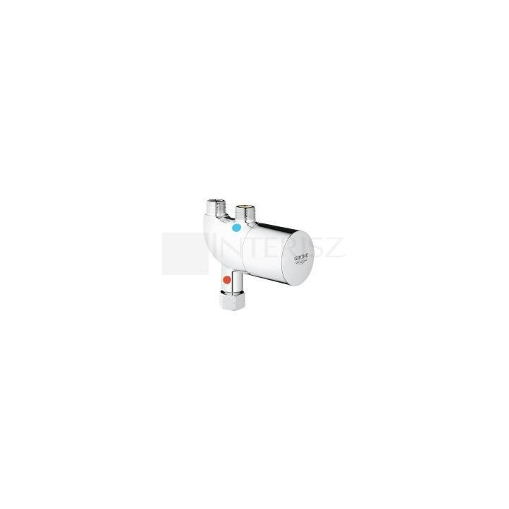 Grohe Grohtherm Micro Termiczna ochrona przed poparzeniem termostat podumywalkowy chrom- sanitbuy.pl