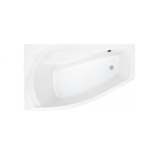 Wanna narożna asymetryczna Roca Nicole lewa, biała, akrylowa, 160 x 80 cm, nóżki w zestawie- sanitbuy.pl