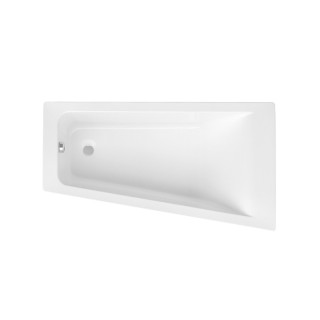Wanna narożna asymetryczna Roca Easy lewa, biała, akrylowa, 160 x 90 cm, nóżki w zestawie- sanitbuy.pl