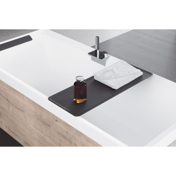 Stolik Novellini Diva, rozmiar 75 cm, czarny- sanitbuy.pl