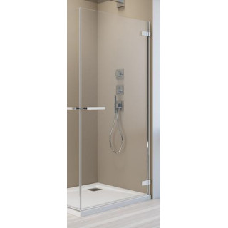 Drzwi wahadłowe Arta KDD I lewe, szer. 969 - 975 mm, chrom, przezroczyste- sanitbuy.pl