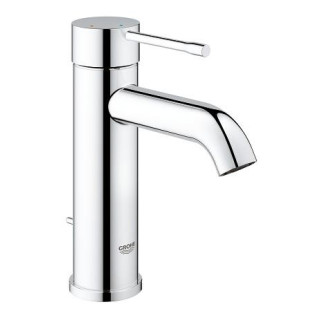 Bateria umywalkowa Grohe Essence stojąca, wys. 208 mm, chrom, jednootworowa, zestaw odpływowy- sanitbuy.pl