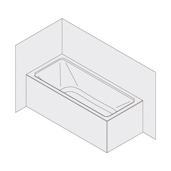 Wanna narożna, prostokątna Kaldewei Meisterstück Conoduo biała, lewa, 180 x 80 x 43 cm, powierzchnia uszlachetniona- sanitbuy.pl