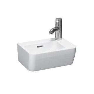 Umywalka prostokątna Laufen Pro wisząca, 55 x 48 cm, biała, z otworem na baterię- sanitbuy.pl