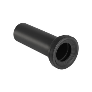 Kolanko odpływowe 90° Geberit Monolith do muszli stojących z odpływem podłogowym, czarny- sanitbuy.pl