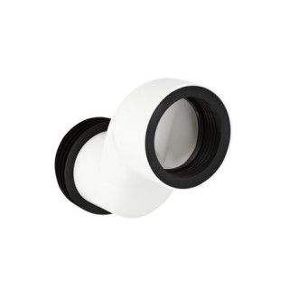 Króciec przyłączeniowy odpływu do WC Geberit Monolith do muszli stojących, dł. 30 mm, biały alpin, odsadzkowy- sanitbuy.pl