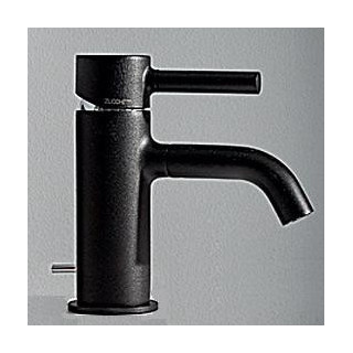 Bateria umywalkowa Zucchetti Pan jednouchwytowa, czarny mat, perlator- sanitbuy.pl