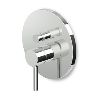 Zucchetti Pan Jednouchwytowa bateria wannowo- natryskowa podtynkowa chrom- sanitbuy.pl