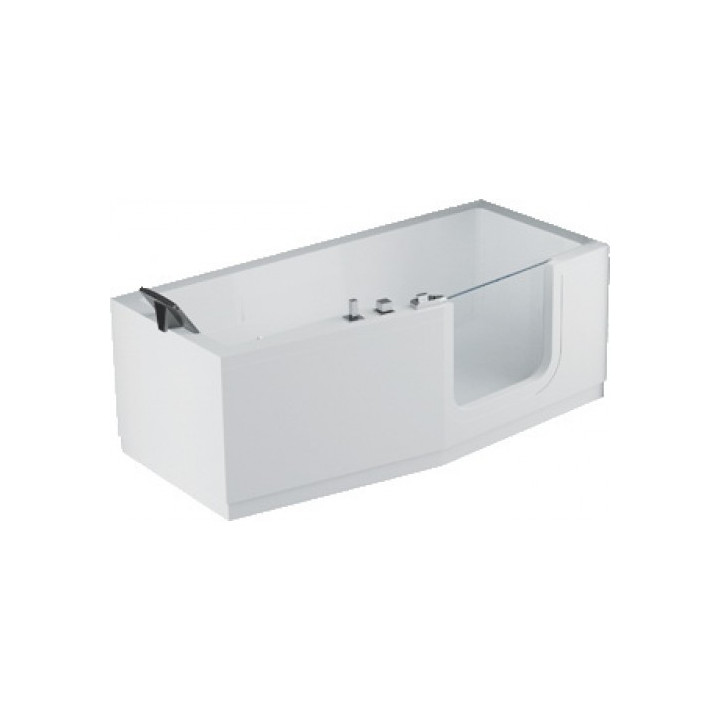 Wanna Novellini Iris z 2 panelami, prawa 170x80 cm - sanitbuy.pl