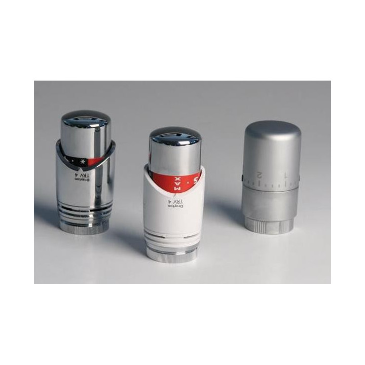 Głowica termostatyczna Irsap - biały/ chrom- sanitbuy.pl