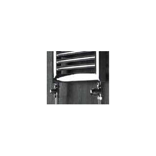 Zestaw zaworów Irsap termostatycznych prostych, łącznik stalowy - biały- sanitbuy.pl