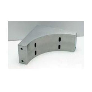 Wspornik ścienny do umywalki Flaminia Twin Set 42 ścienny, polerowana stal, szer. 25 cm- sanitbuy.pl