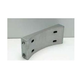 Wspornik ścienny do umywalki Flaminia Twin Set 42 ścienny, polerowana stal, szer. 25 cm- sanitbuy.pl