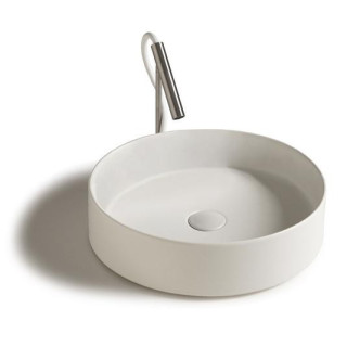 Umywalka nablatowa, prostokątna Galassia SmartB biała, 65 x 45 cm, z otworem na baterię- sanitbuy.pl