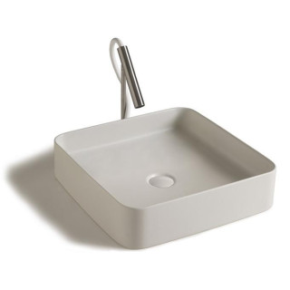 Umywalka nablatowa, prostokątna Galassia SmartB biała, 95 x 38 cm, bez otworu i półki na baterię- sanitbuy.pl