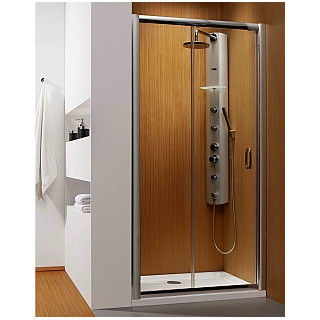 Drzwi do wnęki Dolphi  Radaway Premium Plus DWJ 1000 mm przesuwne, szkło przejrzyste- sanitbuy.pl