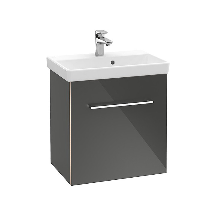 Szafka podumywalkowa Villeroy & Boch Avento kryształowy szary, 56,7 x 52 x 44,7 cm, 2 szuflady- sanitbuy.pl