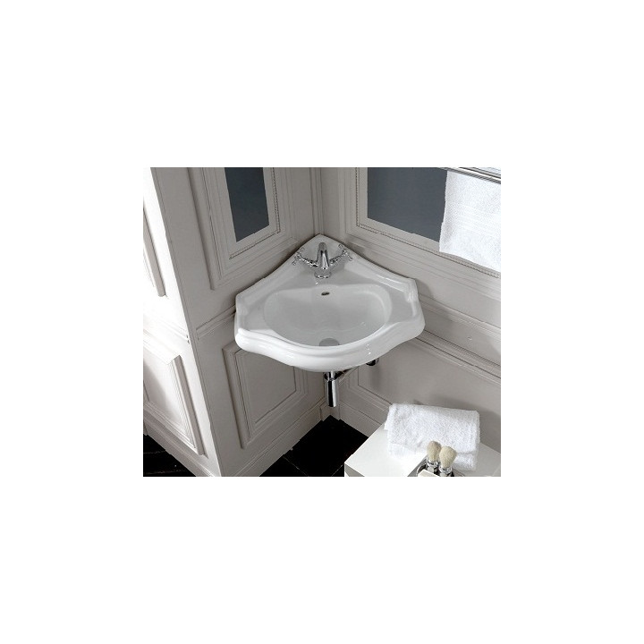 Umywalka Kerasan Retro 58x57,5 cm, narożna- sanitbuy.pl