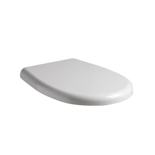 Deska WC twarda Galassia Eden biała, zawiasy metalowe- sanitbuy.pl