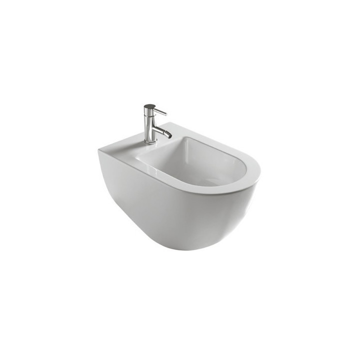 Bidet wiszący Galassia Eden biały, 53 x 36 cm- sanitbuy.pl