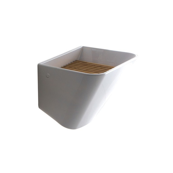 Umywalka wisząca/wpuszczana w blat Galassia Dream biała, 91 x 46 x 18 cm, otwór na baterię- sanitbuy.pl