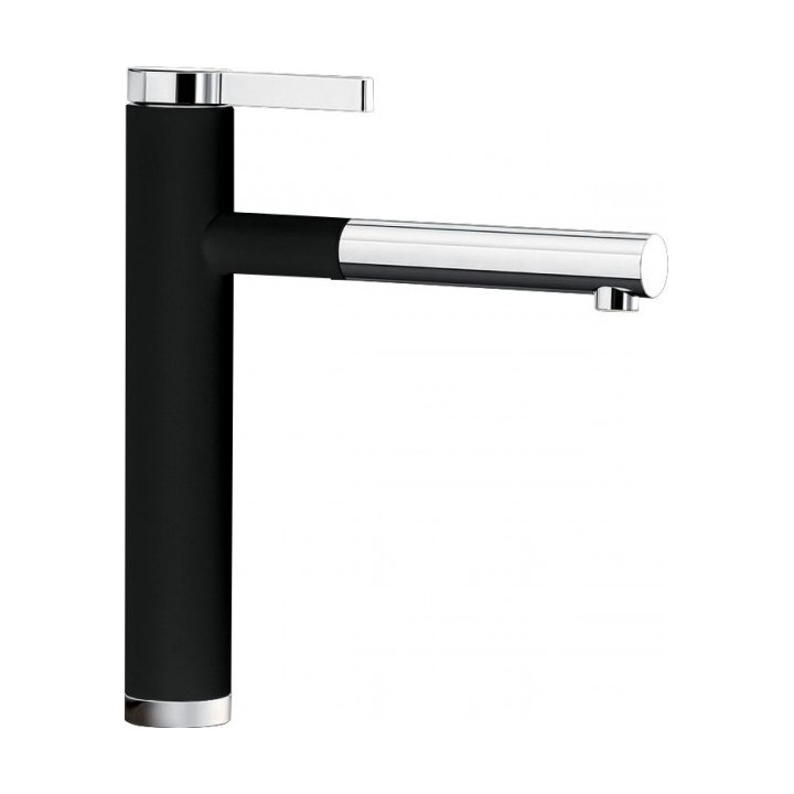 Bateria zlewozmywakowa Blanco LINEE-S z wyciąganą wylewką, chrom/antacyt- sanitbuy.pl