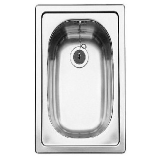 Zlewozmywak stalowy Blanco TOP EE 3x4, wpuszczany w blat - stal matowa- sanitbuy.pl