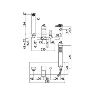 Bateria wannowa podtynkowa zespolona- sanitbuy.pl