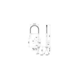 Bateria zlewozmywakowa stojąca Paffoni Chef- sanitbuy.pl