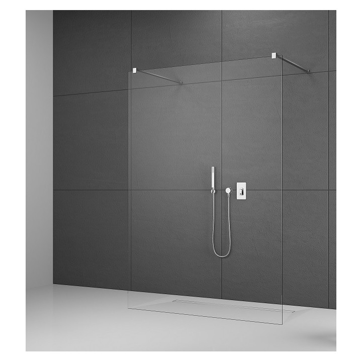Ścianka Walk-In Radaway Modo New I 140, 138x200cm, chrom, szkło przejrzyste- sanitbuy.pl